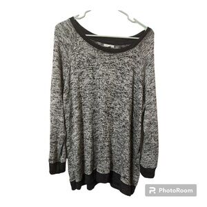 Maurices Space Dye Lightweight Pullover Top